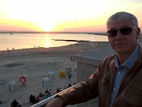 Nordsee 2017 Joerg (92)  Sonnenuntergang auf Borkum